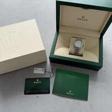 Load image into Gallery viewer, 31mm Rolex Datejust Jubilee Band 278274 – Box Papers - White Dial Roman Numeral
