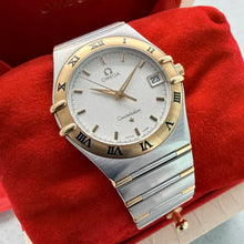 Load image into Gallery viewer, 33.5 Mens Omega Constellation 1312.30 -Honey Comb Dial
