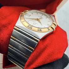 Load image into Gallery viewer, 33.5 Mens Omega Constellation 1312.30 -Honey Comb Dial
