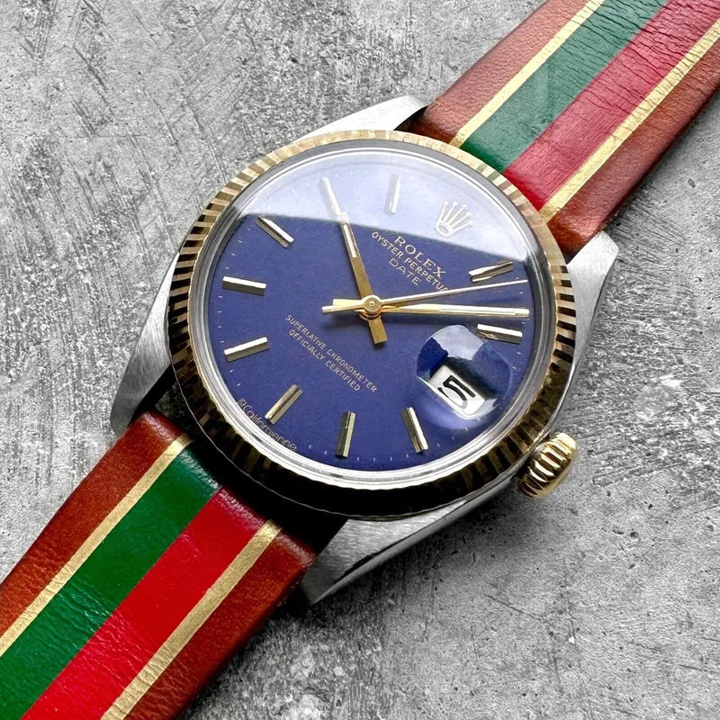 34mm Rolex Two Tone Date 1505 - La Californienne