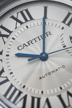 Load image into Gallery viewer, 36mm Cartier Ballon Blue Stainless Steel 3284 - Automatic Movement - Box Papers
