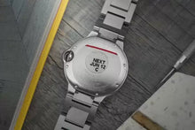 Load image into Gallery viewer, 36mm Cartier Ballon Blue Stainless Steel 3284 - Automatic Movement - Box Papers
