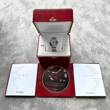 Load image into Gallery viewer, 36mm Cartier Ballon Blue Stainless Steel 3284 - Automatic Movement - Box Papers

