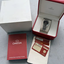 Load image into Gallery viewer, 36mm Omega Aqua Terra black dial 25045000 - Box and Papers
