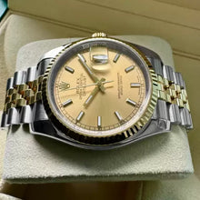 Load image into Gallery viewer, 36mm Rolex Datejust 116233 Two Tone Gold dial - Box + Papers
