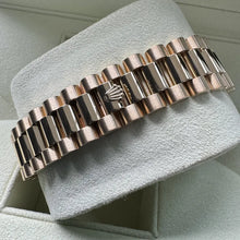 Load image into Gallery viewer, 36mm Rolex President Gold 118238 Box Papers - Tropical Pink Diamond Dial
