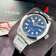 36mm Tudor Black Back 36 Blue Dial 79500 – Box / Papers + Receipt