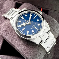 36mm Tudor Black Back 36 Blue Dial 79500 – Box / Papers + Receipt