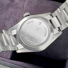 Load image into Gallery viewer, 36mm Tudor Black Back 36 Blue Dial 79500 – Box / Papers + Receipt
