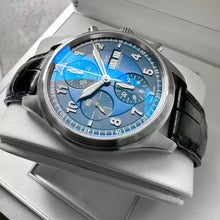 Load image into Gallery viewer, IWC Pilot Spitfire Blue Dial 371712 - Box and Papers - Laureus Sport for Good
