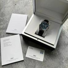 Load image into Gallery viewer, IWC Pilot Spitfire Blue Dial 371712 - Box and Papers - Laureus Sport for Good
