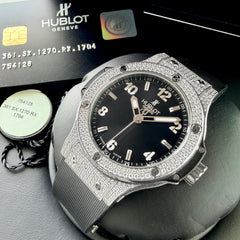 38mm Hublot Big Bang Diamond Set  361.SX.1270.RX.1704– Box + Papers