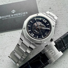Load image into Gallery viewer, 39mm Baume &amp; Mercier Riviera M0A10748 - Box + Papers + extra Strap!
