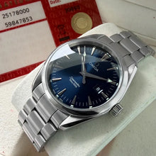 Load image into Gallery viewer, 39mm Omega Seamster blue dial 25178000 - Box and Papers
