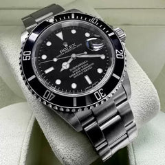 40mm Rolex Submariner 16610 – Box Papers + Bezel Protector! - SEL +No Holes Cas
