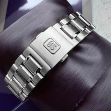 Load image into Gallery viewer, 40mm Seiko Heritage Snowscape Ice Blue dial SLGH013 - Box and Papers
