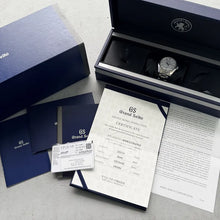 Load image into Gallery viewer, 40mm Seiko Heritage Snowscape Ice Blue dial SLGH013 - Box and Papers
