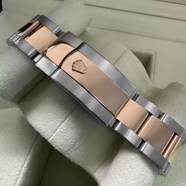 41mm Rolex Datejust 116333 Two Tone Slate Grey Black Roman Numeral Box /+Papers