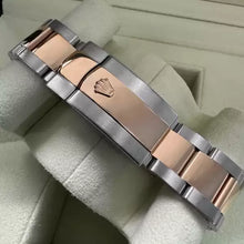 Load image into Gallery viewer, 41mm Rolex Datejust 116333 Two Tone Slate Grey Black Roman Numeral Box /+Papers

