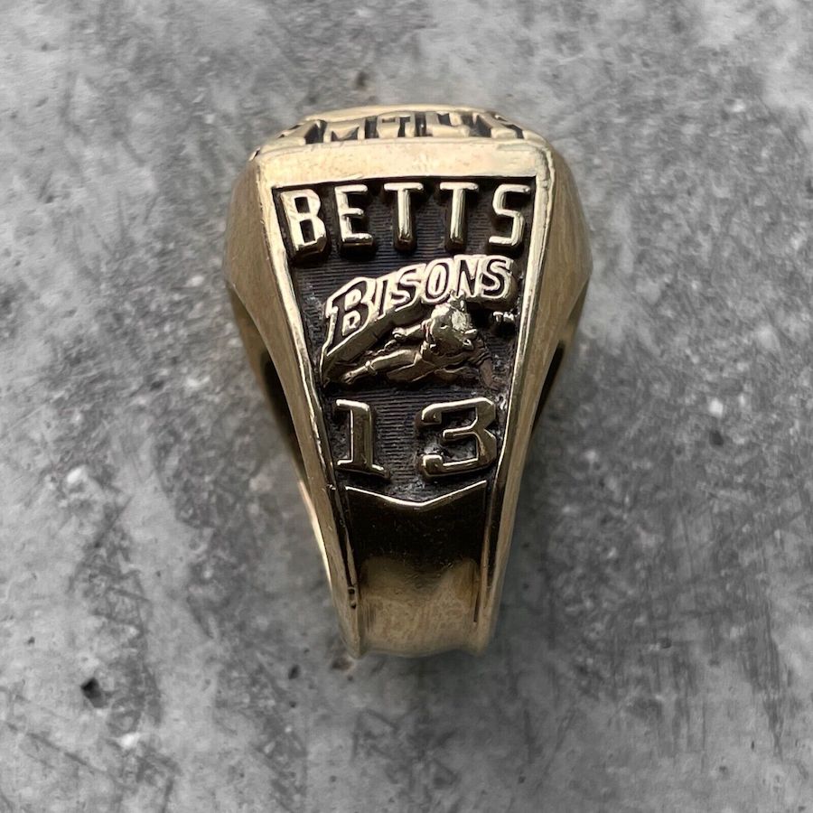 1998 Buffalo Bisons Gold Championship Ring 10k Gold - Toronto Blue Jays Baseball