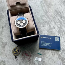 Load image into Gallery viewer, 43mm Breitling RB0138 Rose Gold Navitimer B01 - Box + Papers - Fully Stickered
