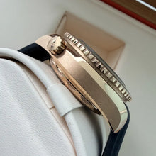 Load image into Gallery viewer, 45mm 18k Rose Gold Omega Seamaster Planet Ocean Chrono 21563465101001 Box Papers
