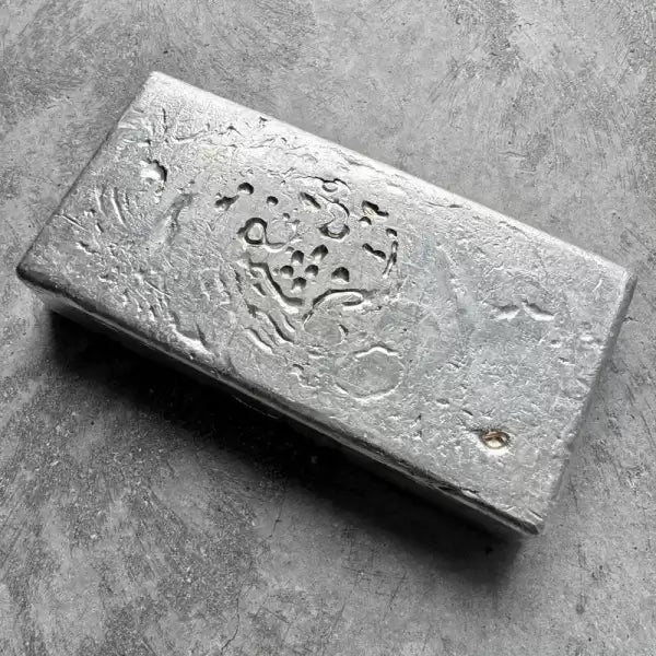 50 oz .999 Silver Engelhard Poured bar