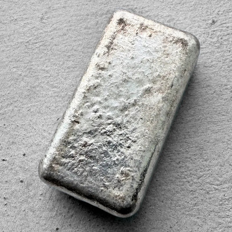 5 oz Johnson Matthey .999 Silver Poured bar