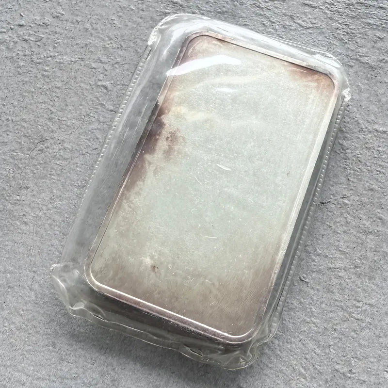 5 oz Johnson Matthey .999 Silver Sealed bar - Low Serial 000889