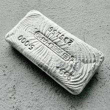 Load image into Gallery viewer, 5 oz Engelhard .999 Silver Poured bar - Incredible pour lines
