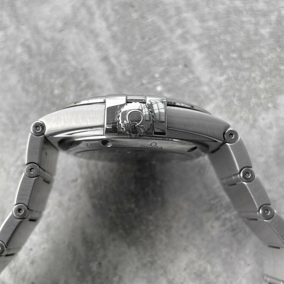 Mens 38mm Omega Constellation Stainless Steel 123.10.38.21.03.001 - Blue Dial