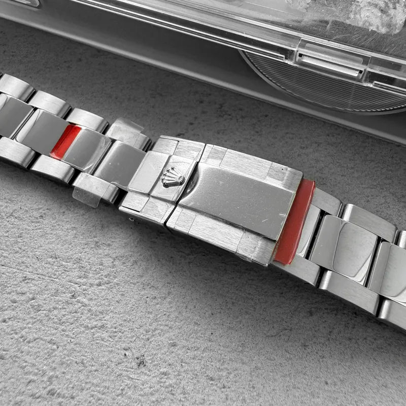 2008 Original Rolex 78490 Stainless Oyster Bracelet 116520 Daytona NOS Stickers