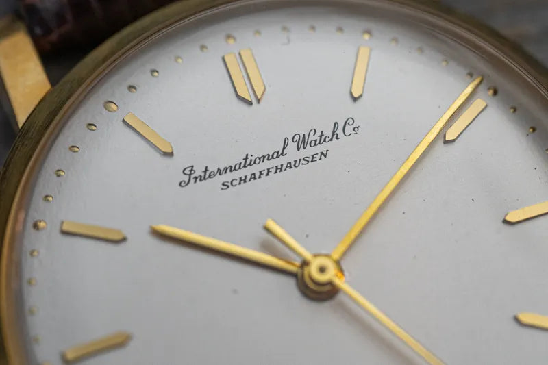 1970 IWC Mens 18k Yellow Gold Manual Winding R1405 - Calibre 402