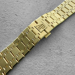 Authentic Audemars Piguet Royal Oak Bracelet 1220 Reference 18k Solid Yellow gold
