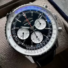 Load image into Gallery viewer, Breitling 43mm Navitimer 1 B01 Automatic AB0138 Box Papers
