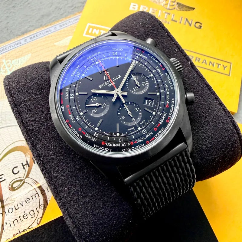 Breitling 46mm Transocean Unitime Pilot MB051 - Box + Papers Limited 1000 Pieces