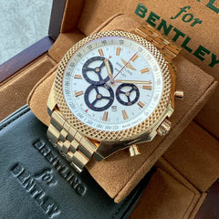 Breitling Bentley Gold – Box + Papers R2536621 / G733
