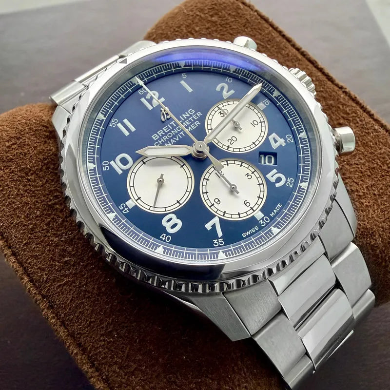 Breitling Navitimer 8 AB0117 B01 Movement Blue Box Papers - Dec 2026 Warranty