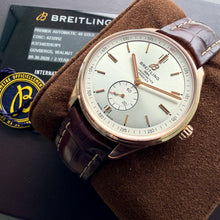 Load image into Gallery viewer, Breitling Premier Automatic 40mm 18k Rose Gold R37340 - Box + Papers
