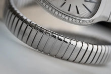 Load image into Gallery viewer, Bulgari Serpenti Tobogas SP35S Single Spiral SP 35 S- Factory set Diamond bezel
