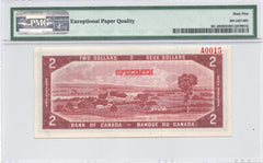 1954 $2 Bank of Canada SPECIMEN BC-38S - UNC-65 EPQ