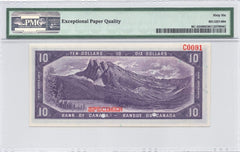 1954 $5 Bank of Canada SPECIMEN BC-39S - UNC-66 EPQ