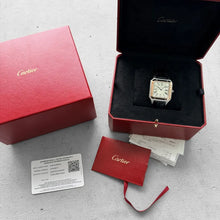 Load image into Gallery viewer, Cartier 4305 Santos Dumont W2SA0017 Two Tone 18k rose Gold Box Papers
