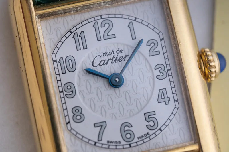 Cartier Must De Cartier Tank dial - Box and Papers