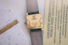 Load image into Gallery viewer, Cartier Must De Cartier Tank dial - Box and Papers
