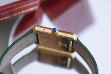 Load image into Gallery viewer, Cartier Must De Cartier Tank dial - Box and Papers
