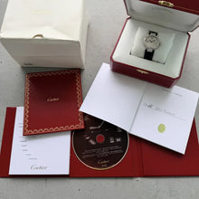 Load image into Gallery viewer, Cartier Pasha 18k White gold 2813 - Factory Diamond set

