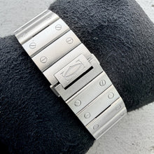 Load image into Gallery viewer, Cartier Santos 4072 WSSA 0030 Blue Dial - Box Papers + Extra Strap
