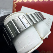 Load image into Gallery viewer, Cartier Santos Galbée 987901 Stainless Steel Box booklets - Serviced!
