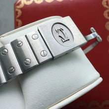 Load image into Gallery viewer, Cartier Santos Galbée 987901 Stainless Steel Box booklets - Serviced!
